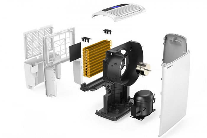 升溫烘干型除濕機(jī)600L/D