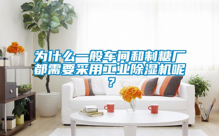 為什么一般車間和制糖廠都需要采用工業除濕機呢？