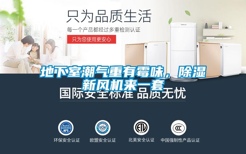 地下室潮氣重有霉味，除濕新風機來一套
