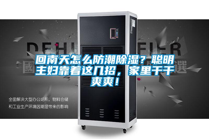 回南天怎么防潮除濕？聰明主婦靠著這幾招，家里干干爽爽！
