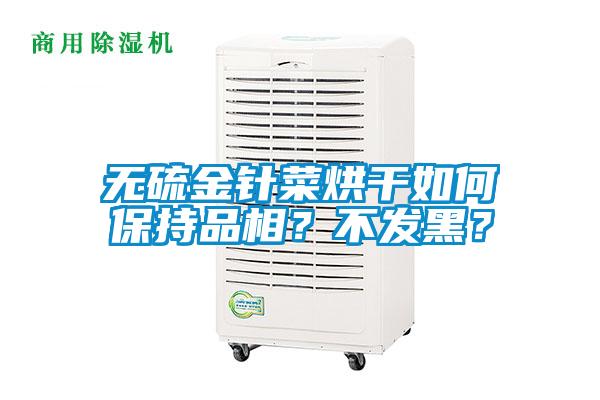 無(wú)硫金針菜烘干如何保持品相?不發(fā)黑?