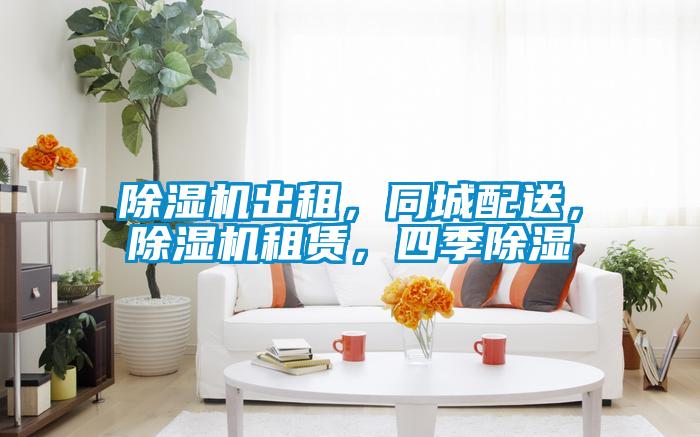 除濕機出租，同城配送，除濕機租賃，四季除濕