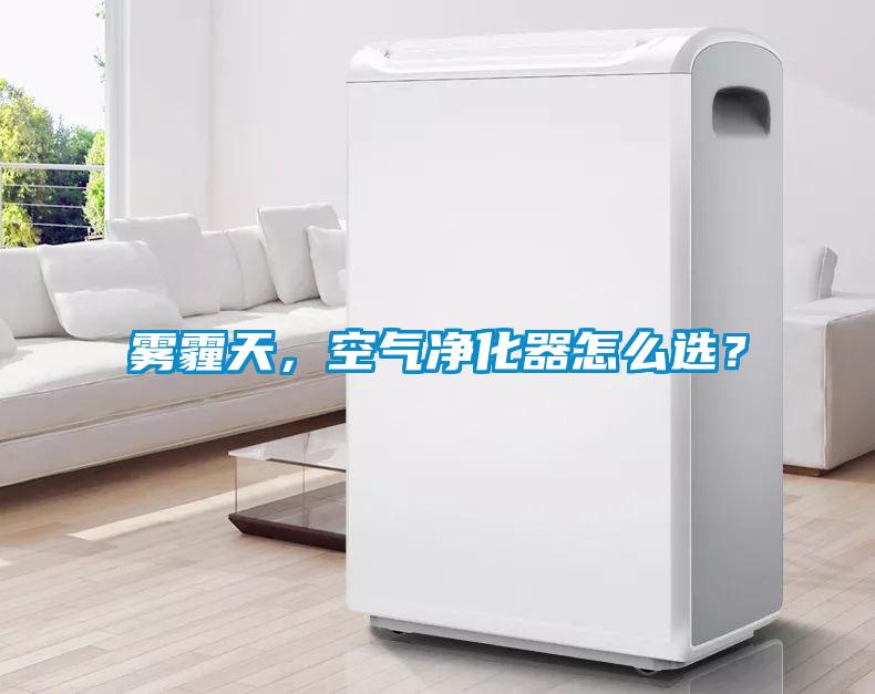 霧霾天,空氣凈化器怎么選?
