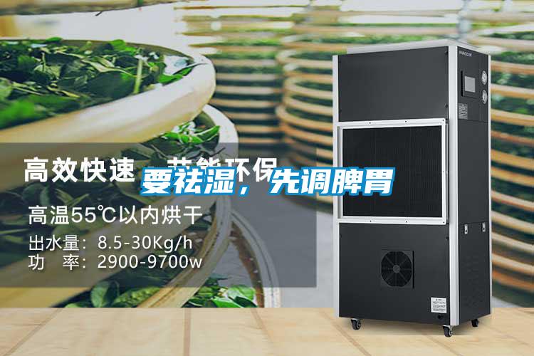 要祛濕,先調(diào)脾胃