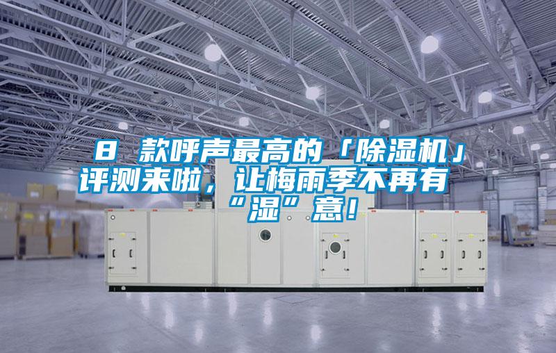 8 款呼聲最高的「除濕機」評測來啦，讓梅雨季不再有“濕”意！