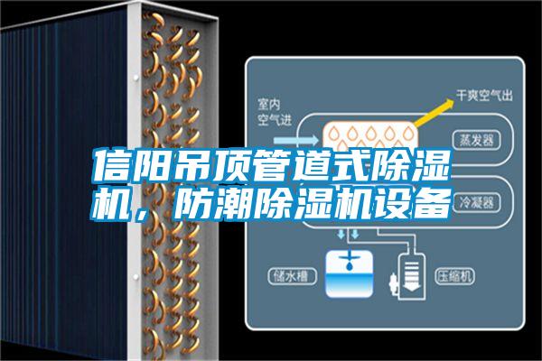 信陽吊頂管道式除濕機，防潮除濕機設備