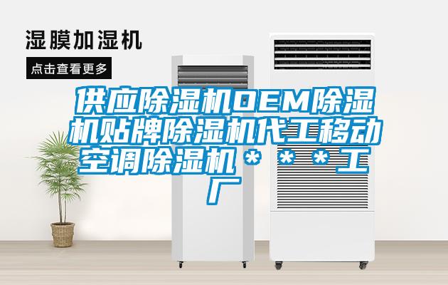 供應除濕機OEM除濕機貼牌除濕機代工移動空調除濕機***工廠