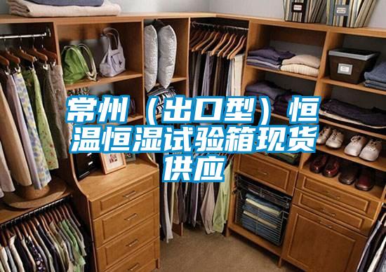 常州（出口型）恒溫恒濕試驗箱現(xiàn)貨供應(yīng)