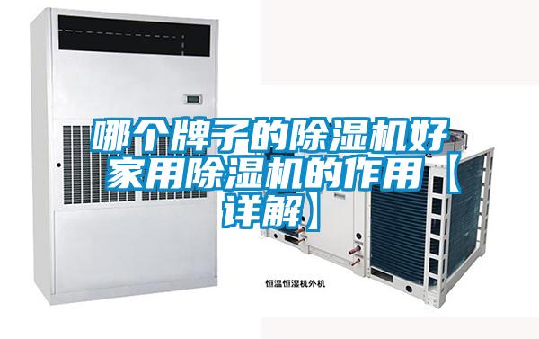 哪個牌子的除濕機(jī)好 家用除濕機(jī)的作用【詳解】