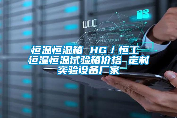 恒溫恒濕箱 HG/恒工 恒濕恒溫試驗箱價格 定制實驗設(shè)備廠家