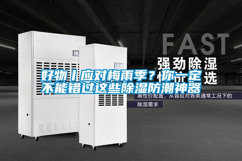 好物丨應對梅雨季？你一定不能錯過這些除濕防潮神器