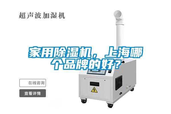 家用除濕機，上海哪個品牌的好？