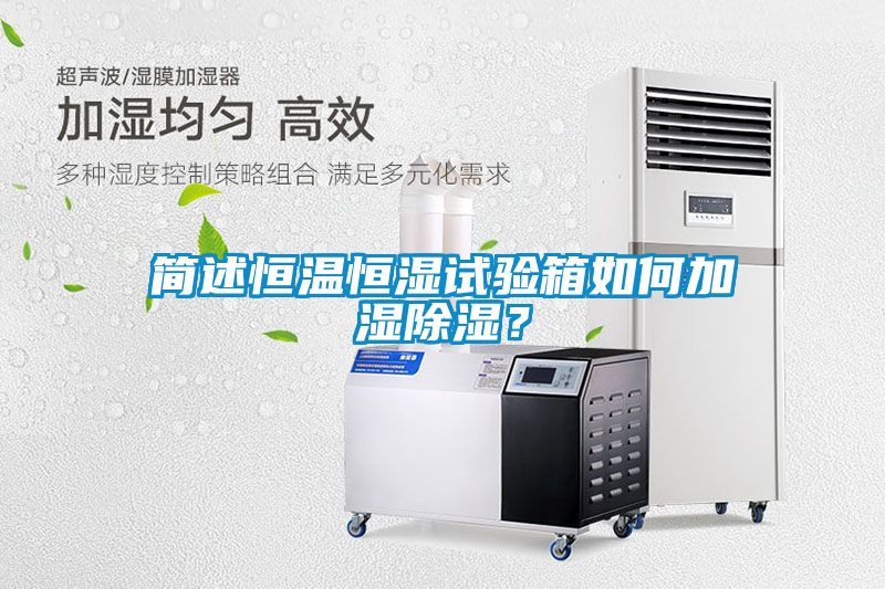 簡(jiǎn)述恒溫恒濕試驗(yàn)箱如何加濕除濕?