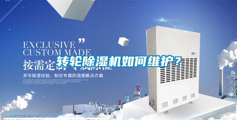 轉(zhuǎn)輪除濕機如何維護?