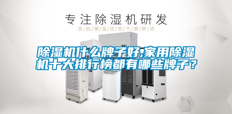 除濕機什么牌子好,家用除濕機十大排行榜都有哪些牌子？